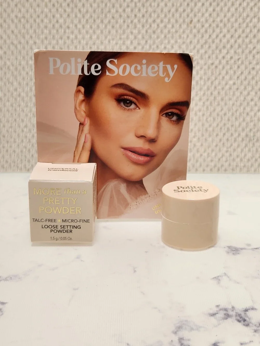 Polite Society More Loose Setting Powder Universal Translucent Mini Travel Size
